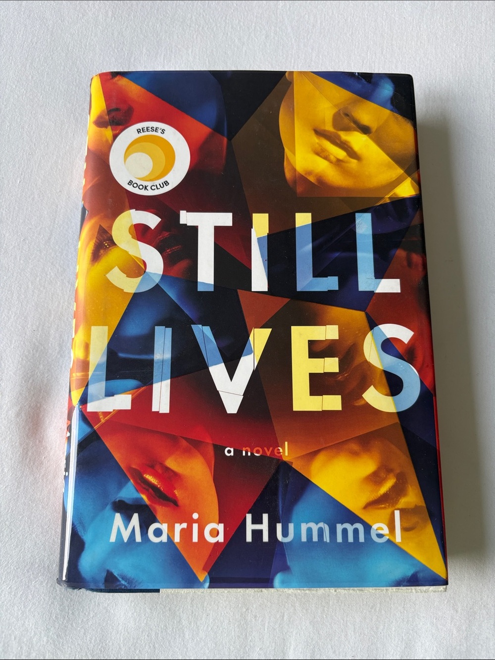 Still Lives by Maria Hummel - Colorful Geometric Dust Jacket